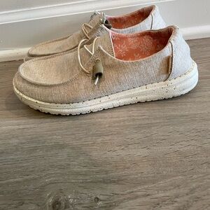 Hey Dude Wendy Chambray Shoes